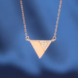 For Friend-Badass Tribe Rose Gold Necklace